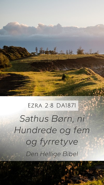 Ezra 2:8 DA1871 Bible Verse Image