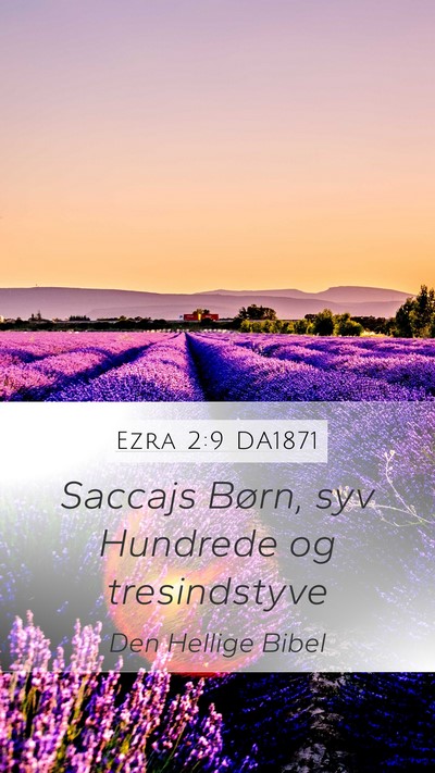 Ezra 2:9 DA1871 Bible Verse Image