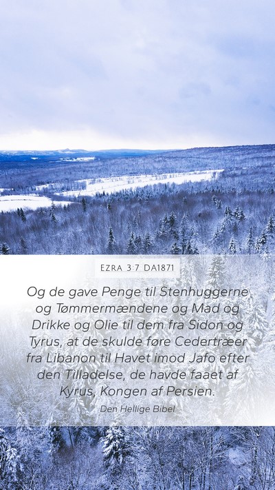 Ezra 3:7 DA1871 Bible Verse Image
