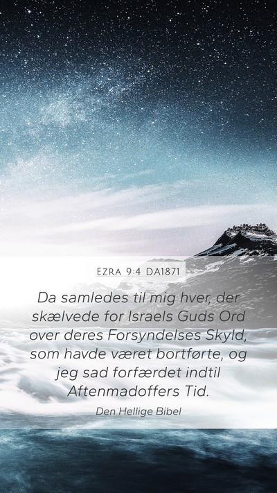 Ezra 9:4 DA1871 Bible Verse Image