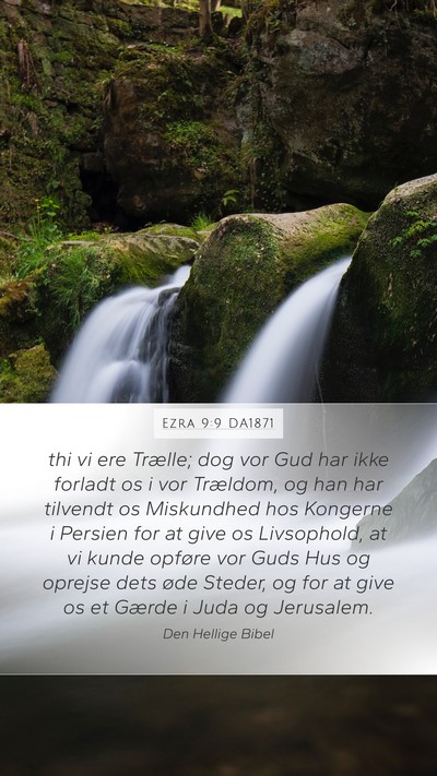 Ezra 9:9 DA1871 Bible Verse Image
