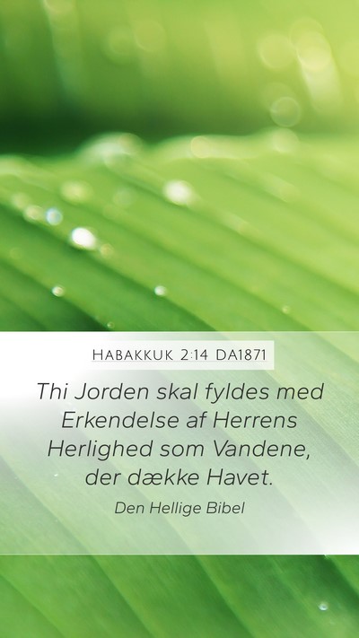 Habakkuk 2:14 DA1871 Bible Verse Image