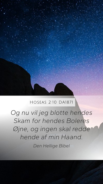 Hoseas 2:10 DA1871 Bible Verse Image