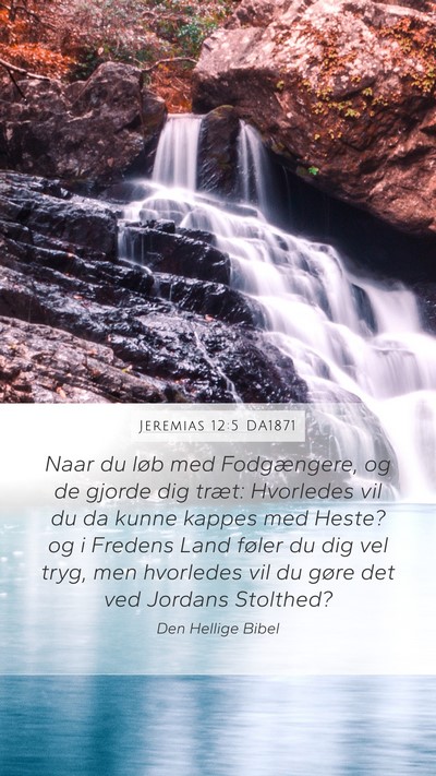 Jeremias 12:5 DA1871 Bible Verse Image