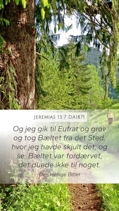 Jeremias 13:7 DA1871 Bible Verse Image