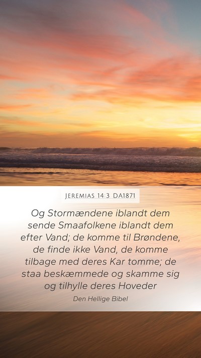 Jeremias 14:3 DA1871 Bible Verse Image