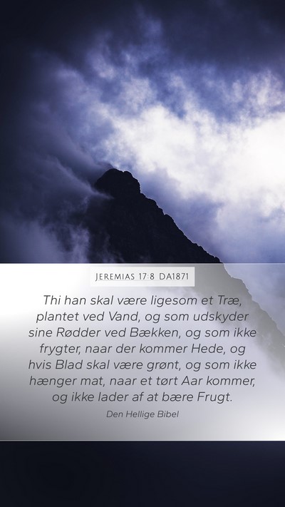Jeremias 17:8 DA1871 Bible Verse Image