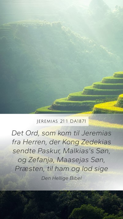Jeremias 21:1 DA1871 Bible Verse Image
