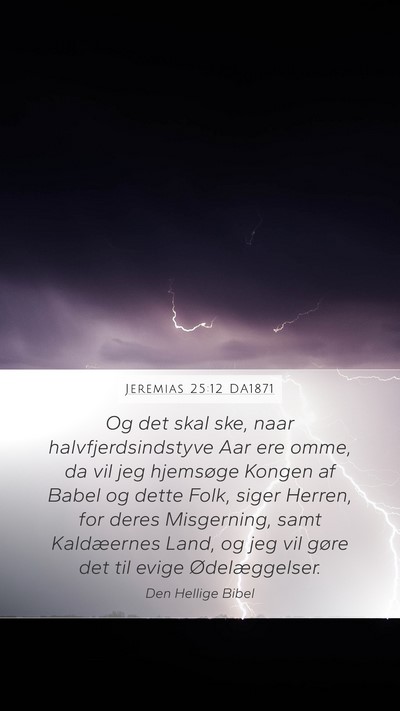 Jeremias 25:12 DA1871 Bible Verse Image