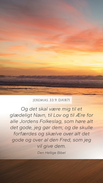 Jeremias 33:9 DA1871 Bible Verse Image
