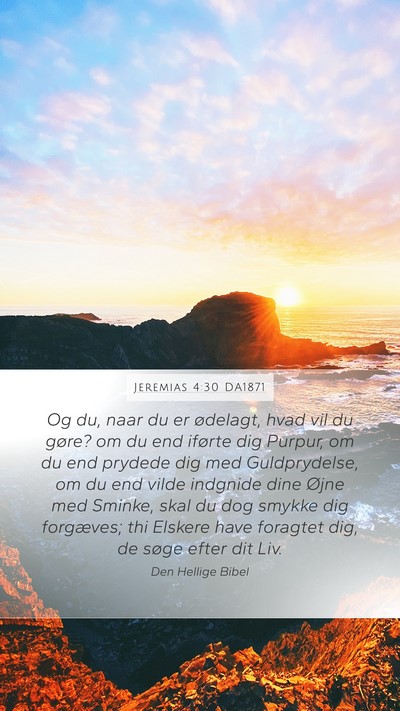Jeremias 4:30 DA1871 Bible Verse Image