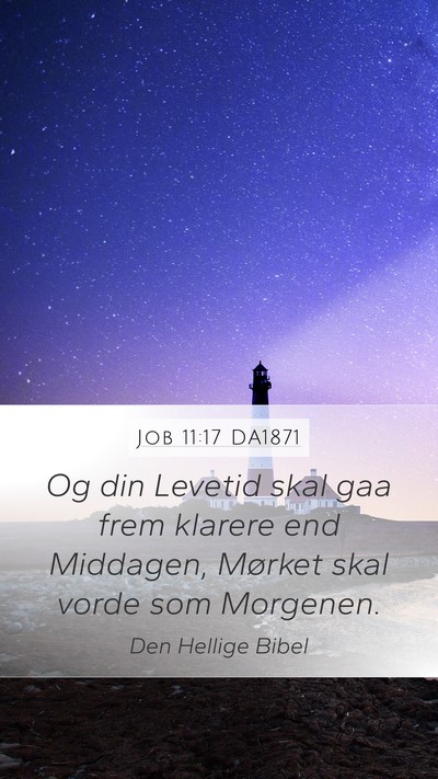 Job 11:17 DA1871 Bible Verse Image