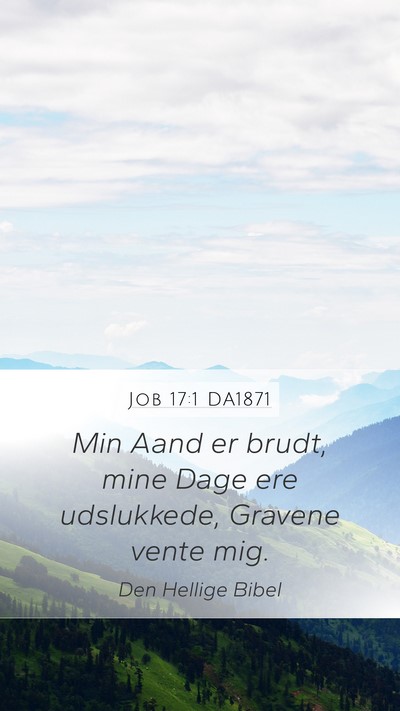 Job 17:1 DA1871 Bible Verse Image