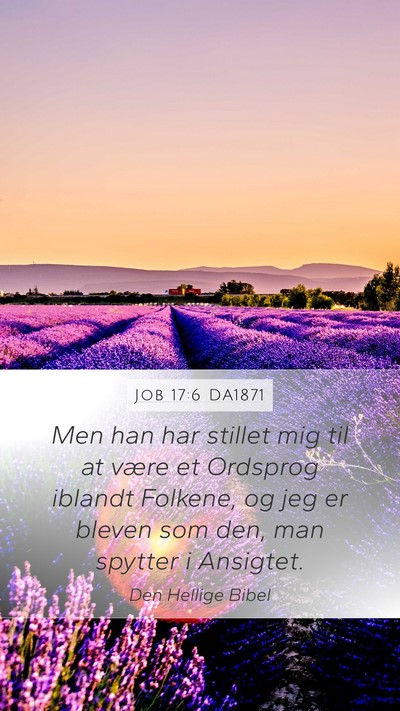 Job 17:6 DA1871 Bible Verse Image