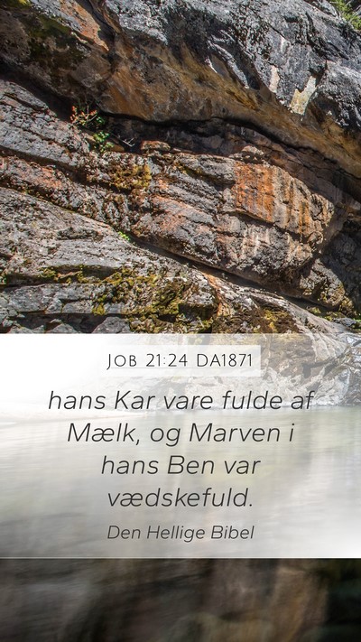 Job 21:24 DA1871 Bible Verse Image