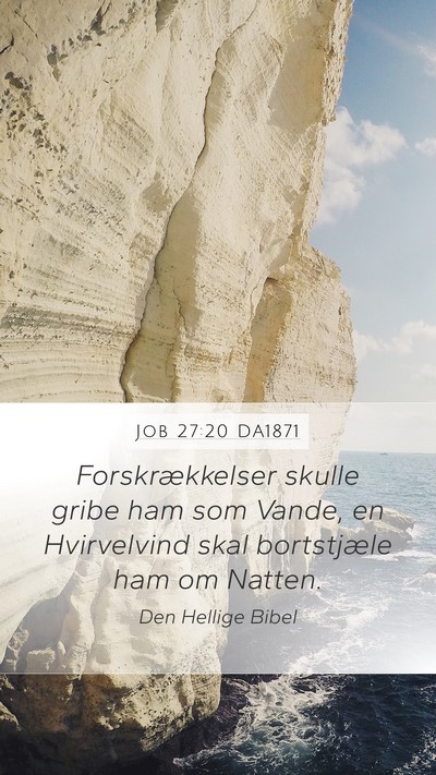 Job 27:20 DA1871 Bible Verse Image