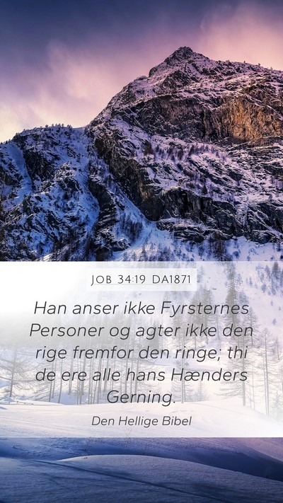 Job 34:19 DA1871 Bible Verse Image