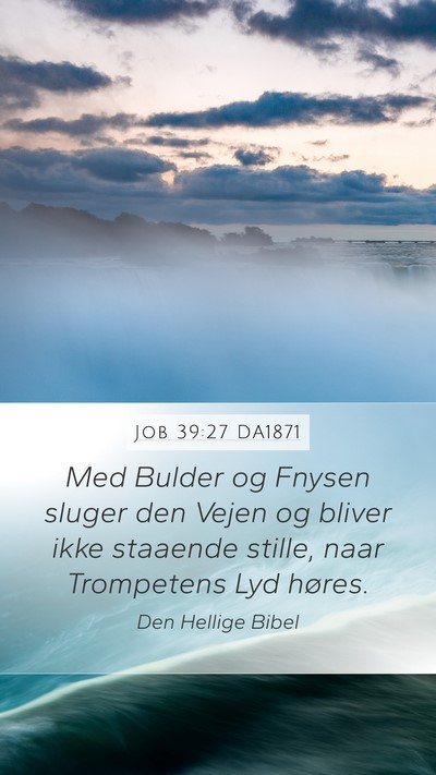 Job 39:27 DA1871 Bible Verse Image