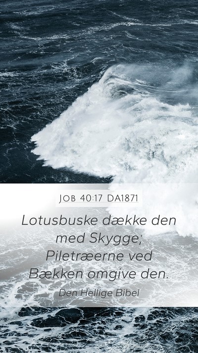 Job 40:17 DA1871 Bible Verse Image