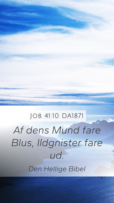 Job 41:10 DA1871 Bible Verse Image