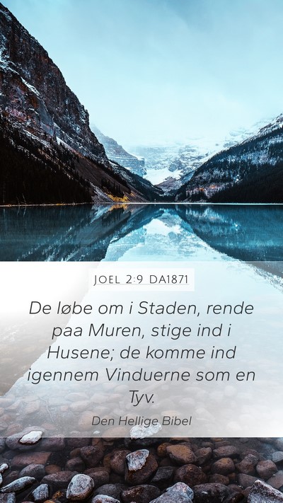 Joel 2:9 DA1871 Bible Verse Image