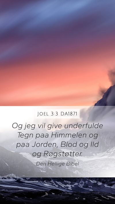 Joel 3:3 DA1871 Bible Verse Image