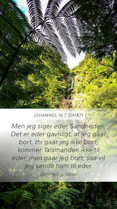 Johannes 16:7 DA1871 Bible Verse Image