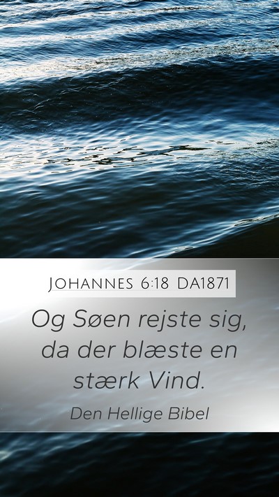 Johannes 6:18 DA1871 Bible Verse Image