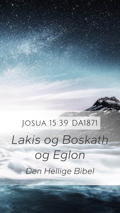 Josua 15:39 DA1871 Bible Verse Image
