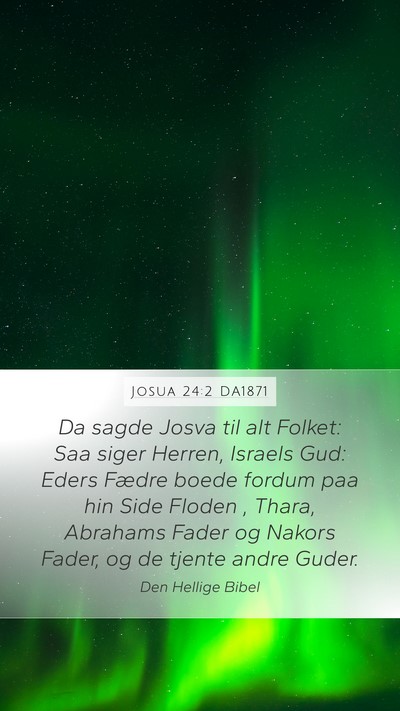Josua 24:2 DA1871 Bible Verse Image