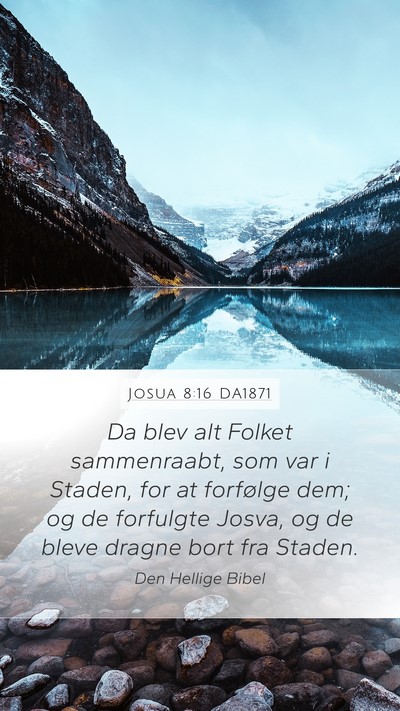Josua 8:16 DA1871 Bible Verse Image