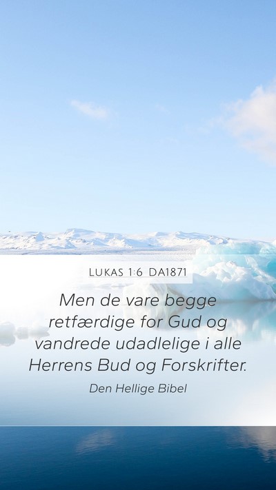 Lukas 1:6 DA1871 Bible Verse Image