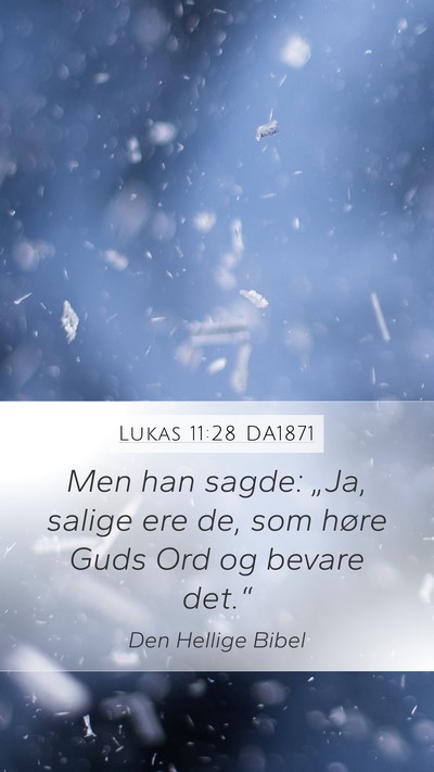 Lukas 11:28 DA1871 Bible Verse Image