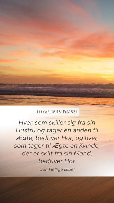 Lukas 16:18 DA1871 Bible Verse Image
