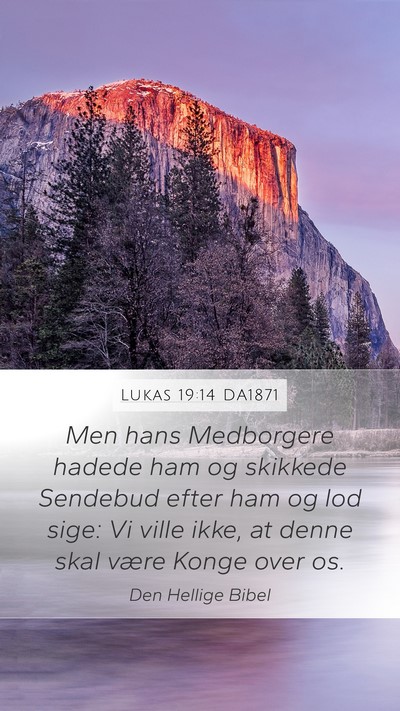 Lukas 19:14 DA1871 Bible Verse Image