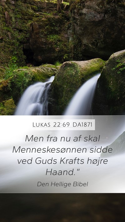Lukas 22:69 DA1871 Bible Verse Image