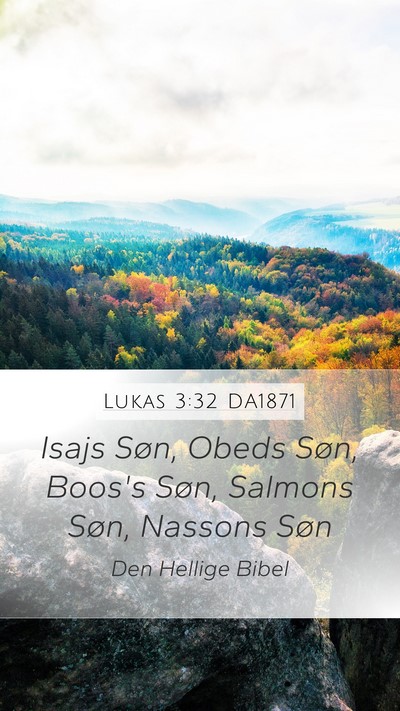 Lukas 3:32 DA1871 Bible Verse Image