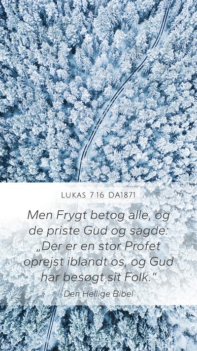 Lukas 7:16 DA1871 Bible Verse Image