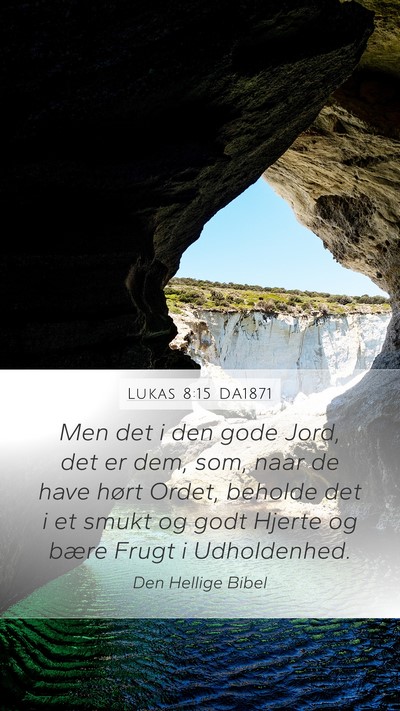 Lukas 8:15 DA1871 Bible Verse Image