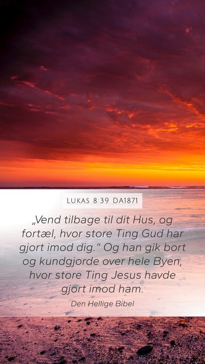 Lukas 8:39 DA1871 Bible Verse Image
