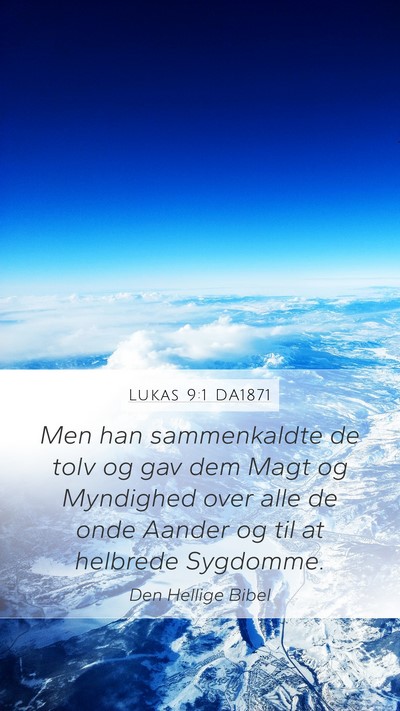 Lukas 9:1 DA1871 Bible Verse Image