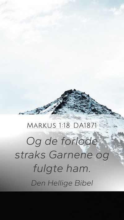 Markus 1:18 DA1871 Bible Verse Image