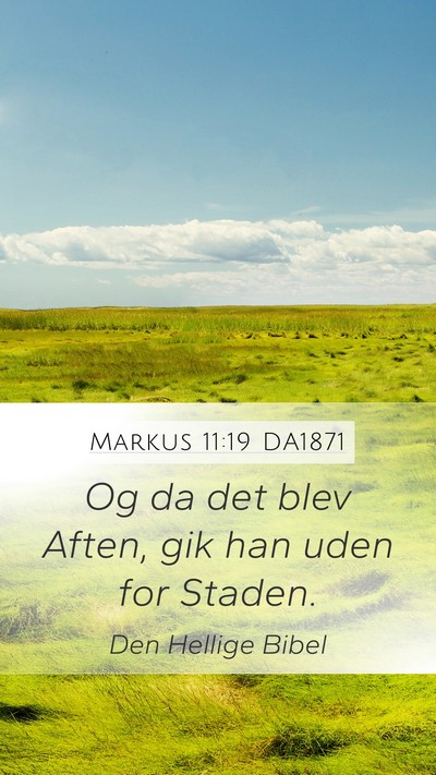 Markus 11:19 DA1871 Bible Verse Image