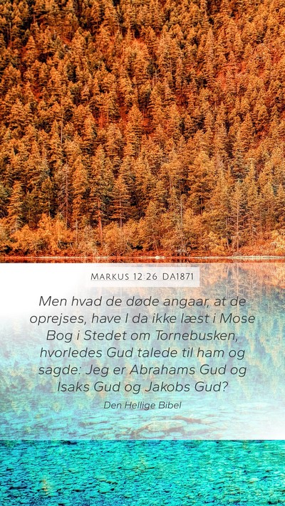 Markus 12:26 DA1871 Bible Verse Image