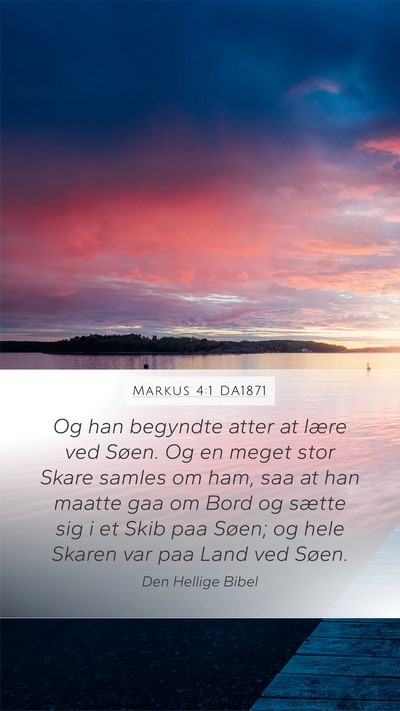 Markus 4:1 DA1871 Bible Verse Image