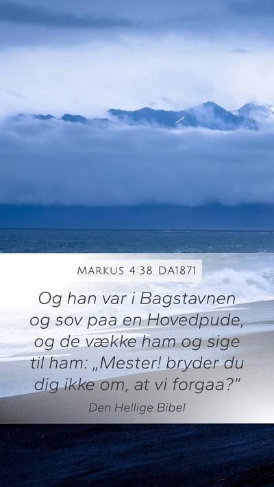 Markus 4:38 DA1871 Bible Verse Image