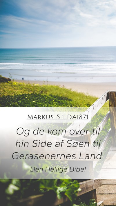 Markus 5:1 DA1871 Bible Verse Image