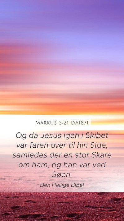 Markus 5:21 DA1871 Bible Verse Image