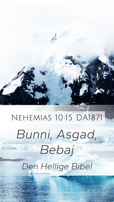 Nehemias 10:15 DA1871 Bible Verse Image