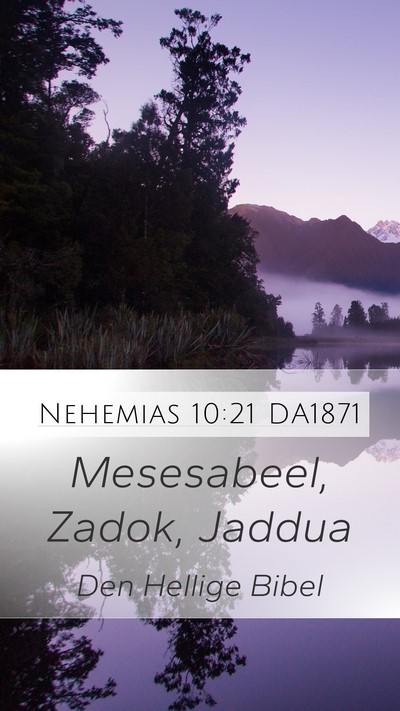 Nehemias 10:21 DA1871 Bible Verse Image